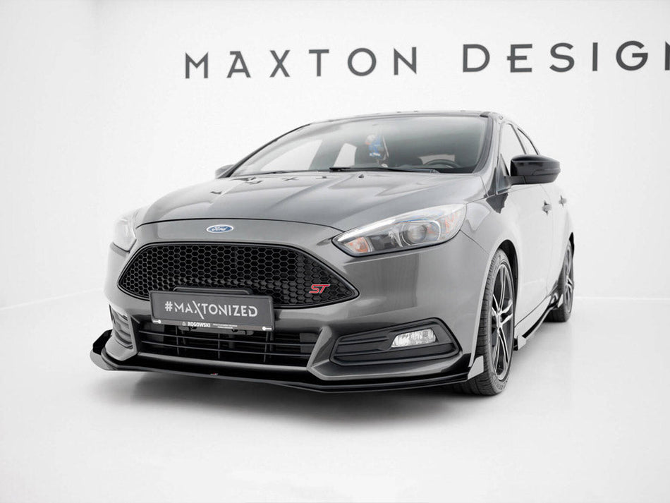 Maxton Design - Front Flaps Ford Focus ST Mk3 Facelift