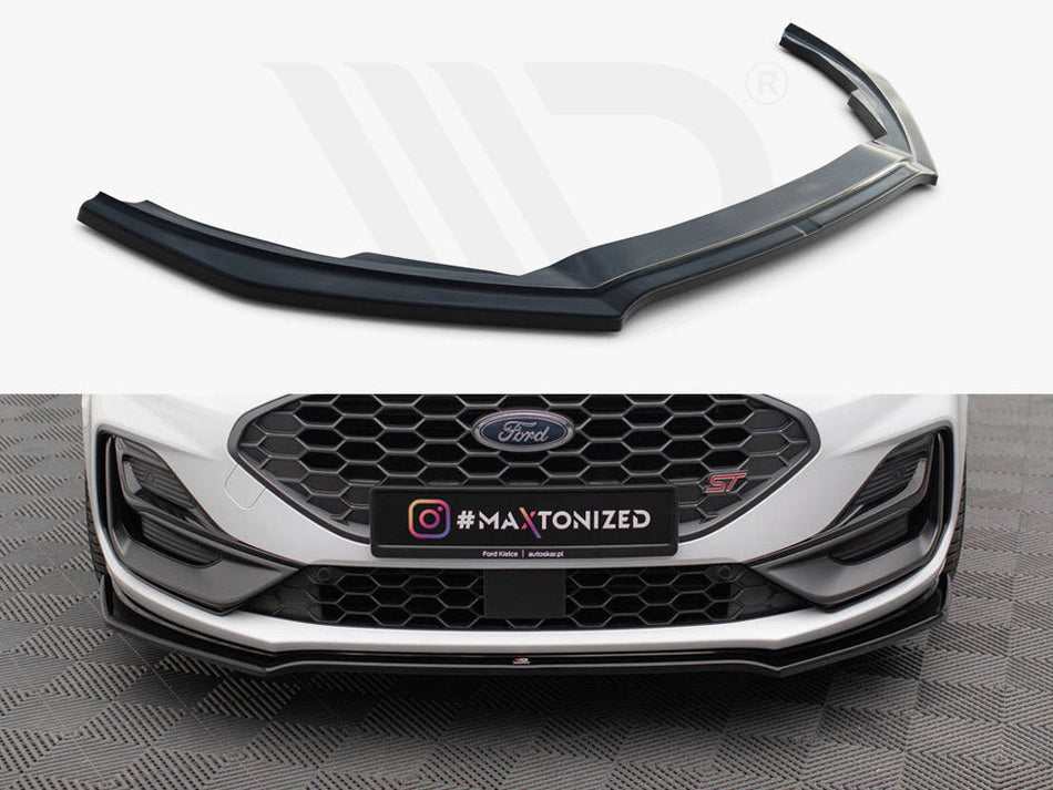 Maxton Design - Front Splitter V.1 Ford Focus ST / ST-Line Mk4 Facelift