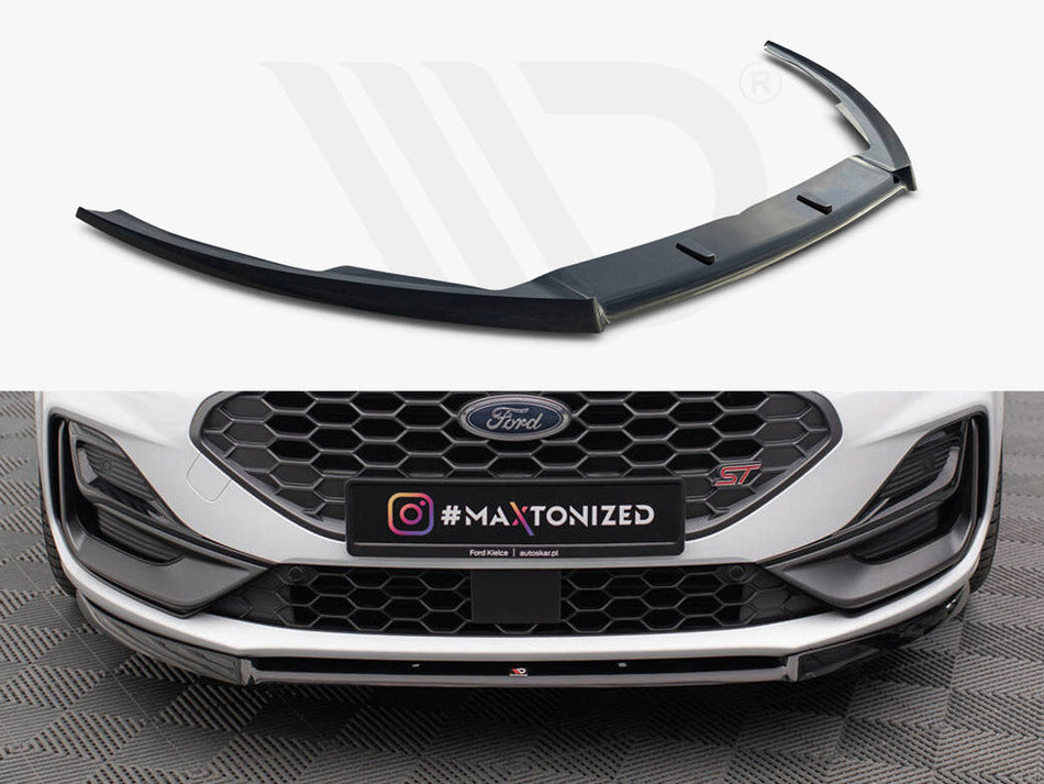 Maxton Design - Front Splitter V.2 Ford Focus ST / ST-Line Mk4 Facelift