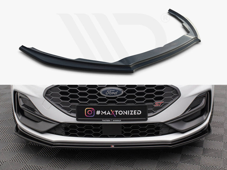 Maxton Design - Front Splitter V.4 Ford Focus ST / ST-Line Mk4 Facelift