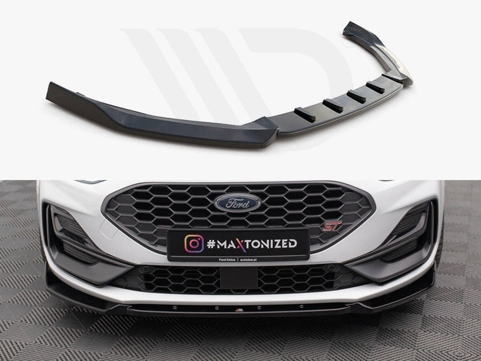 Maxton Design - FRONT SPLITTER V.7 FORD FOCUS ST / ST-LINE MK4