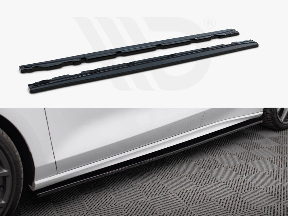 Maxton Design - Side Skirts Diffusers V.1 Ford Focus ST / ST-Line Mk4 Facelift