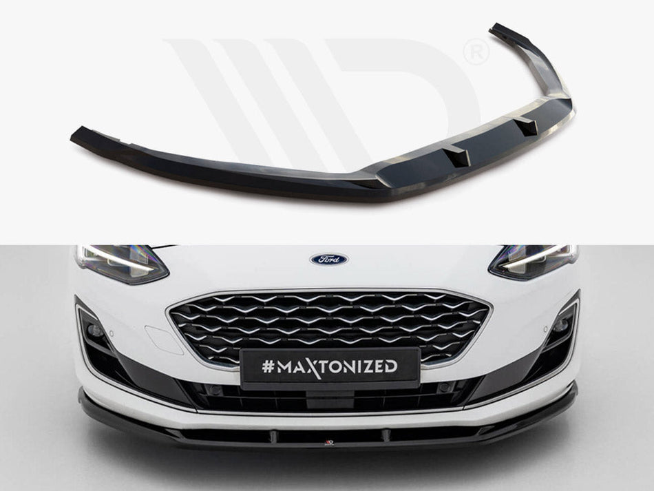 Maxton Design - Front Splitter V.1 Ford Focus Vignale Mk4