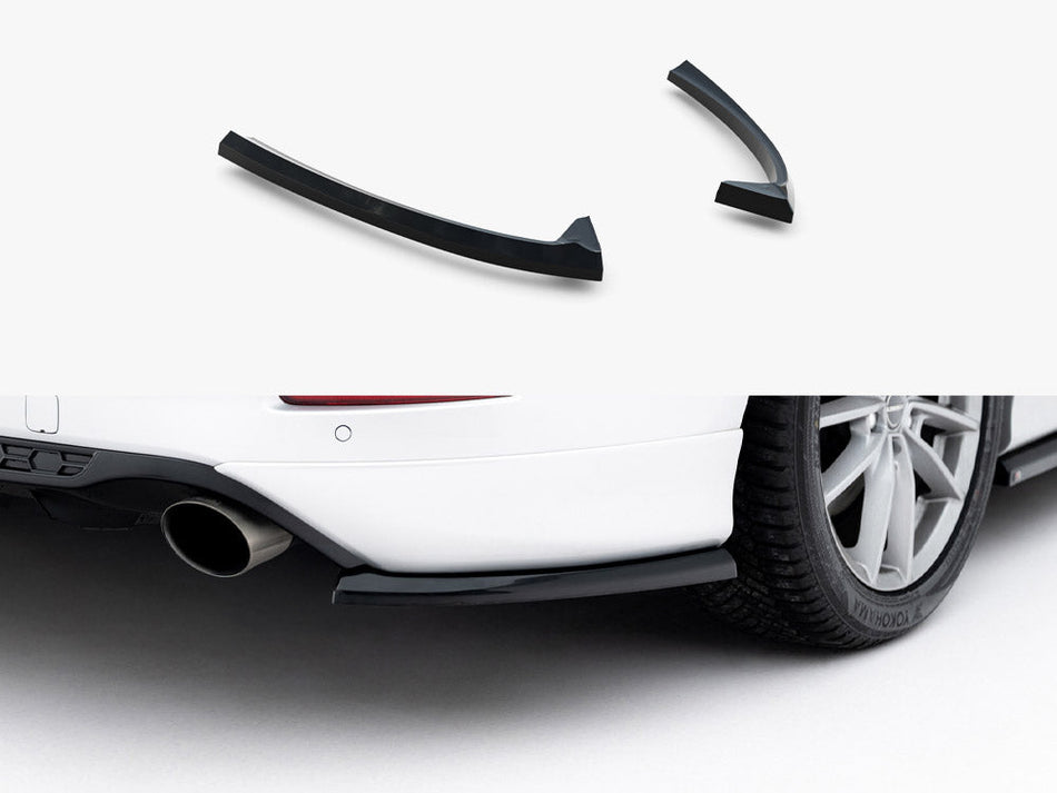 Maxton Design - Rear Side Splitters Ford Mondeo ST-Line Sedan Mk4 Facelift