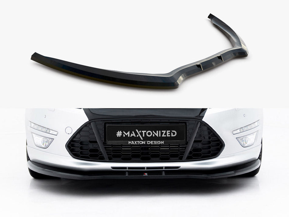 Maxton Design - Front Splitter V.1 Ford Mondeo ST-Line Sedan Mk4 Facelift