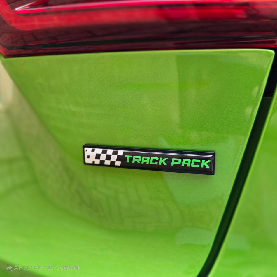 Mk4 Focus "Track Pack" Boot Lid Gel Badge