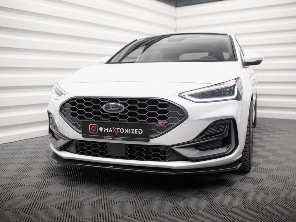 Maxton Design - Front Splitter V.6 Ford Focus ST / ST-Line Mk4 Facelift