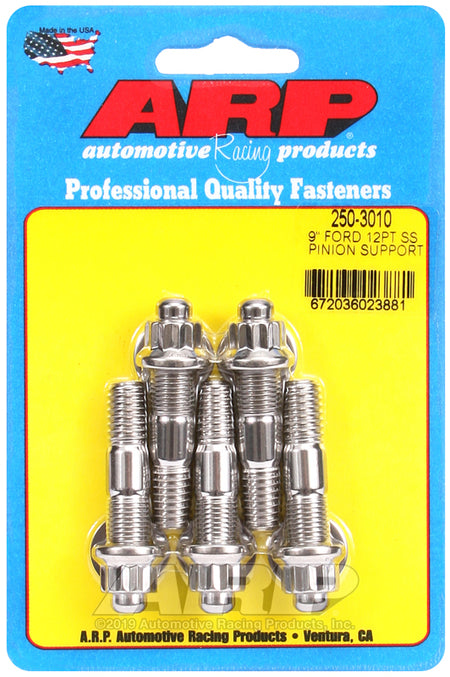 ARP Ford 9 SS 12pt pinion support stud kit 250-3010