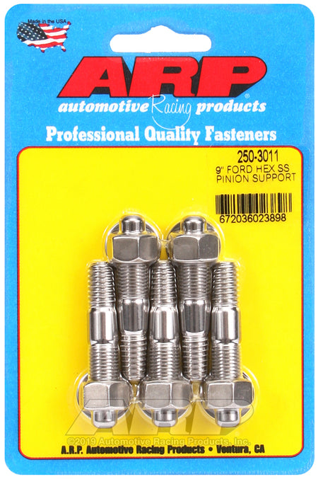 ARP Ford 9 SS hex pinion support stud kit 250-3011