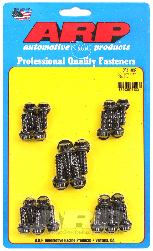ARP SB Ford 12pt oil pan bolt kit 254-1803