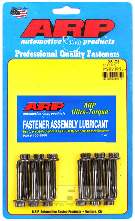 ARP Ford 5.0L Coyote cam phaser bolt kit 256-1003