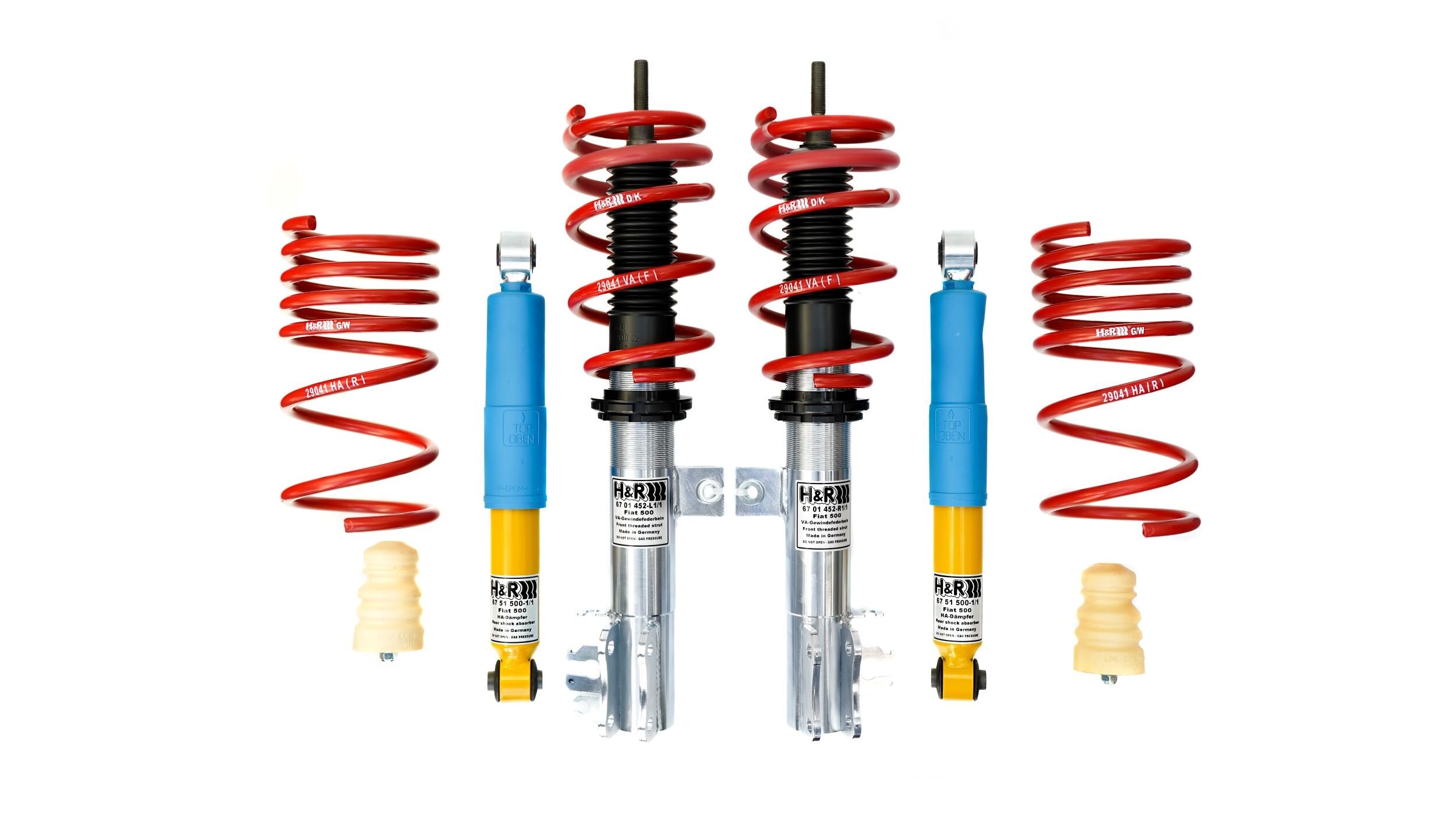 H&R Monotube Coilovers for Ford Ka