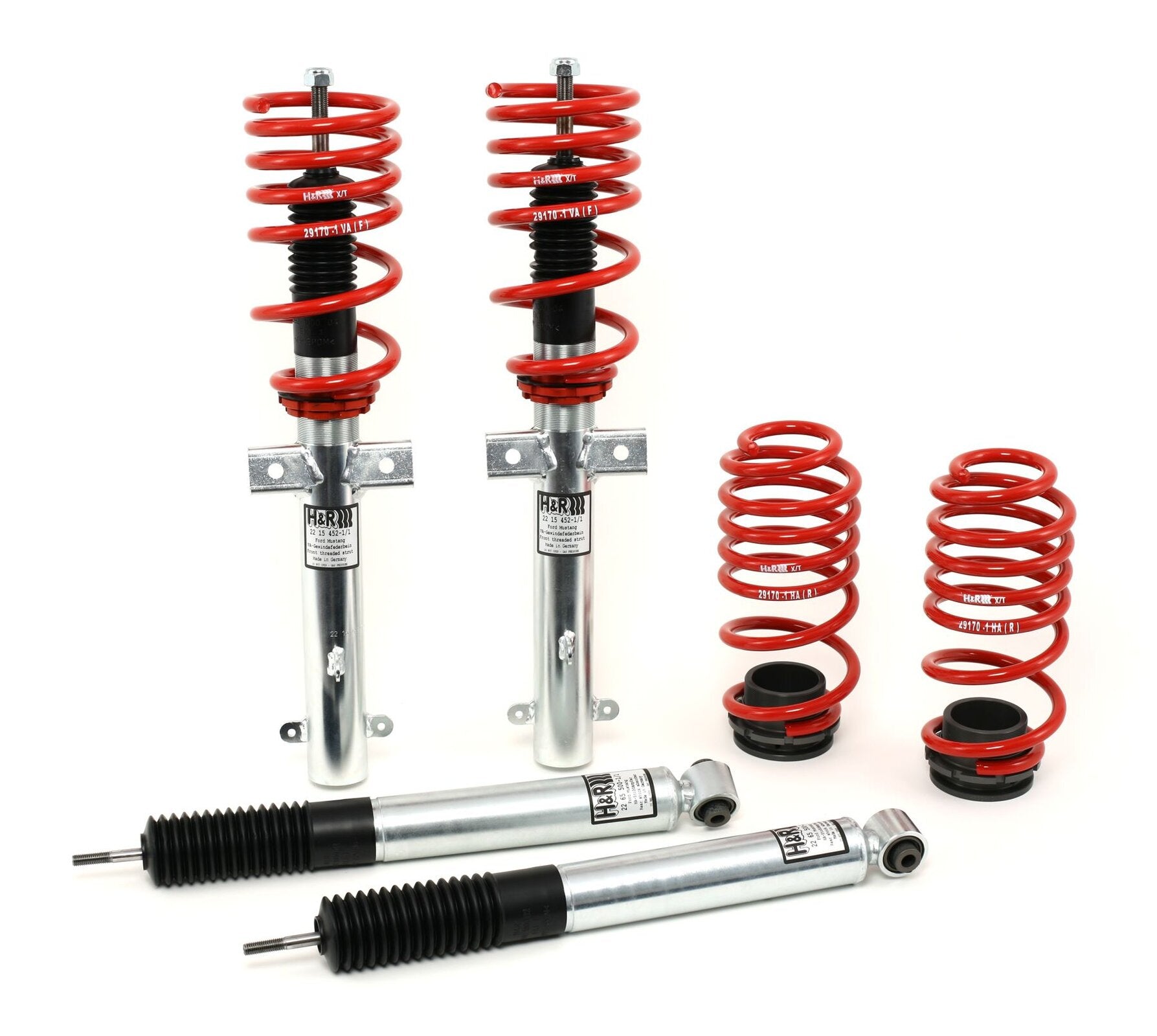 H&R Monotube Coilovers for Ford Mustang Mk5