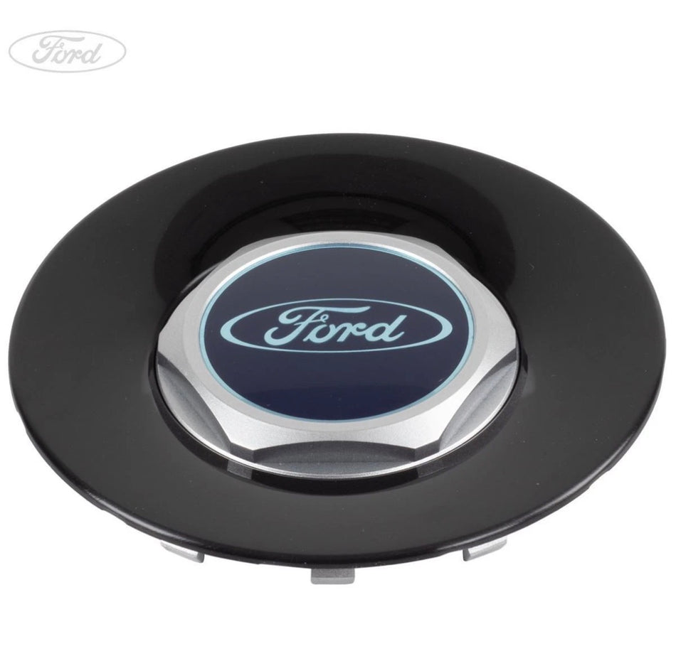 Genuine Ford Fiesta MK6 ST150 Alloy Wheel Centre Cap Panther Black x1