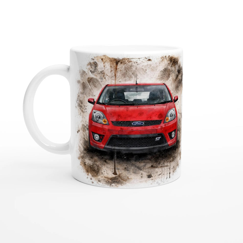 No1 Dad Red 11oz Ceramic Mug
