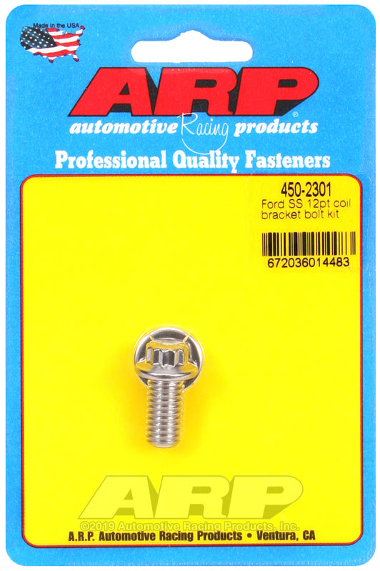 ARP Stainless Steel Coil Bracket Bolt Kit - Ford Modular V8 450-2301