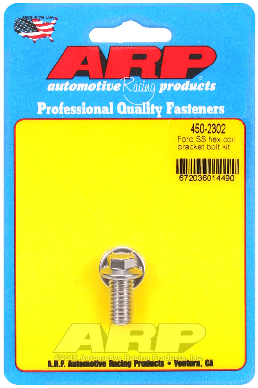 ARP Ford SS hex coil bracket bolt kit 450-2302