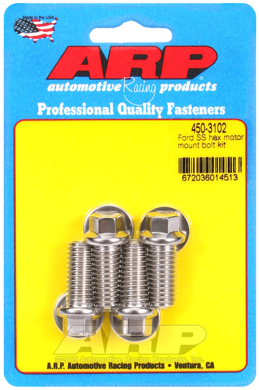 ARP Ford SS hex motor mount bolt kit 450-3102