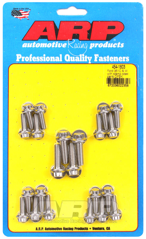 ARP Ford SS 12pt 351C & W oil pan bolt kit 454-1803