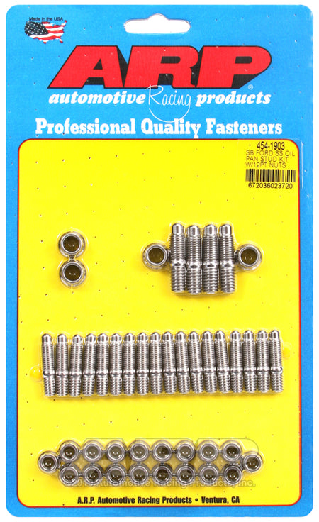 ARP SB Ford SS 12pt oil pan stud kit 454-1903