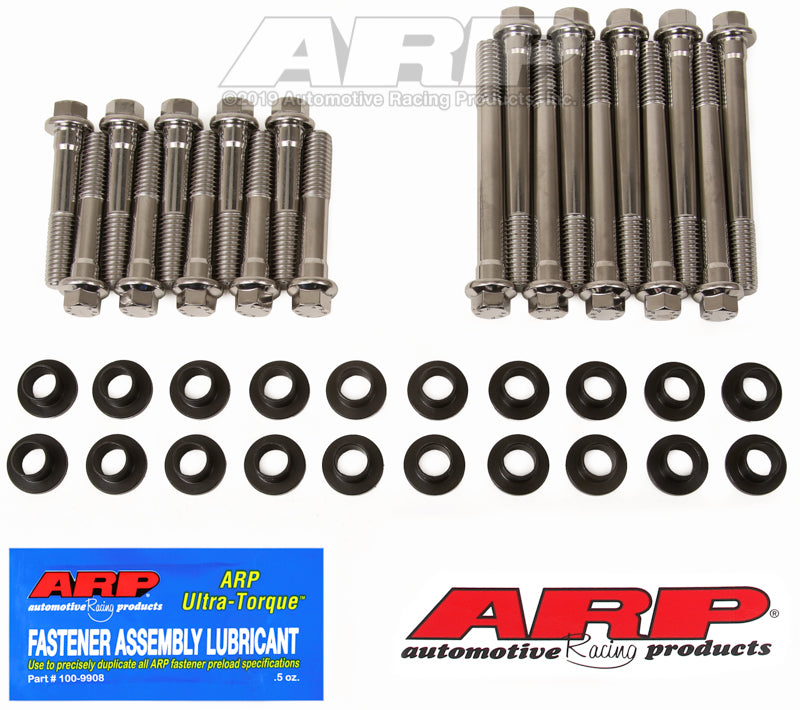 ARP SB Ford, w/W heads, SS hex head bolt kit 454-3605