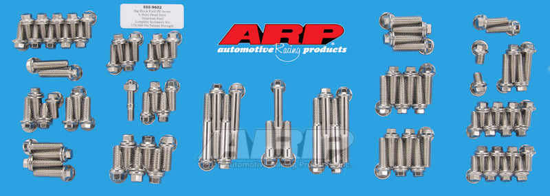 ARP BB Ford FE series SS hex accessory kit 555-9602
