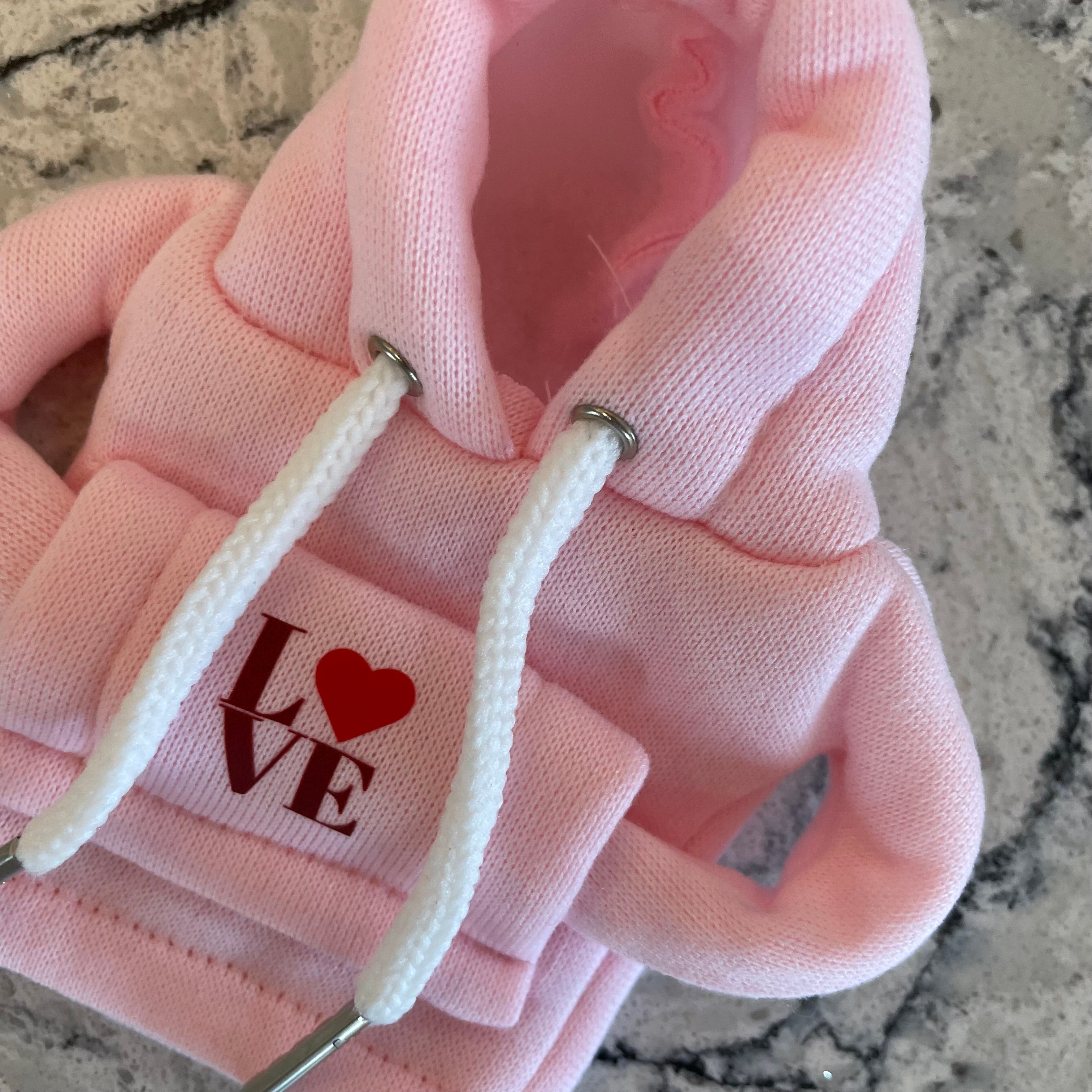 Love Pink Novelty Gear Stick Hoodie - Retro Fast Fords