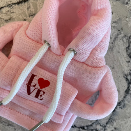 Love Pink Novelty Gear Stick Hoodie - Retro Fast Fords