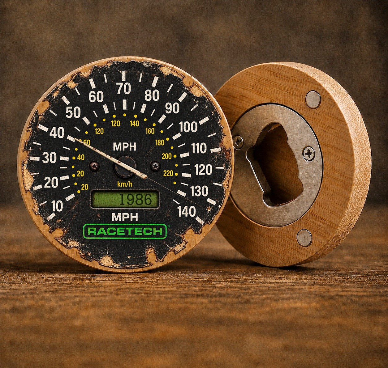40th Birthday Escort Mk1 Inspired Speedometer Design Bottle Opener