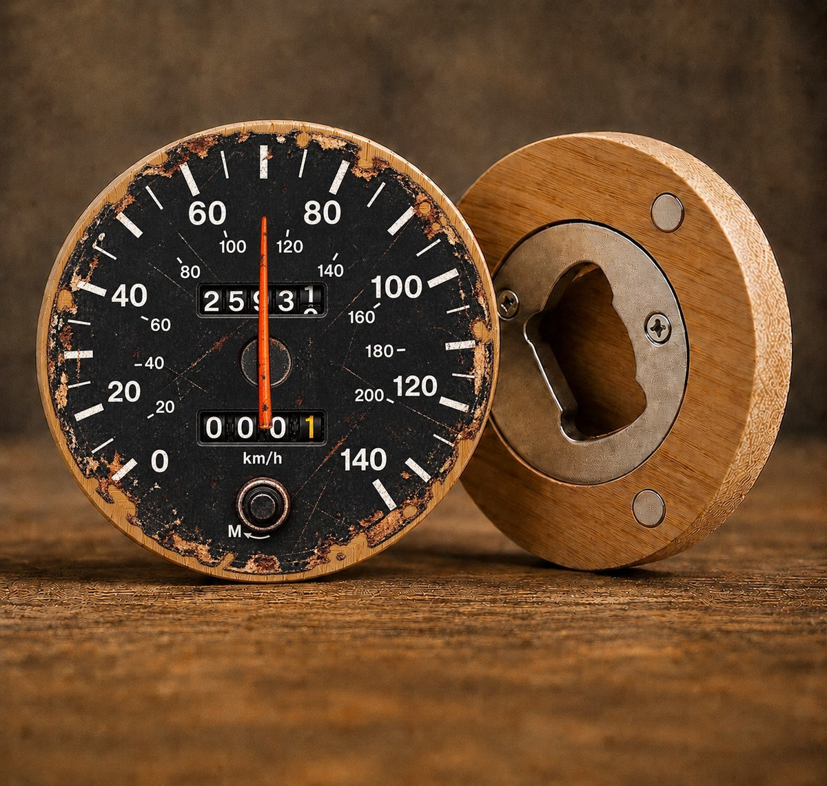 70th Birthday Ford Capri 2.8i Inspired Speedometer Bottle Opener Gift