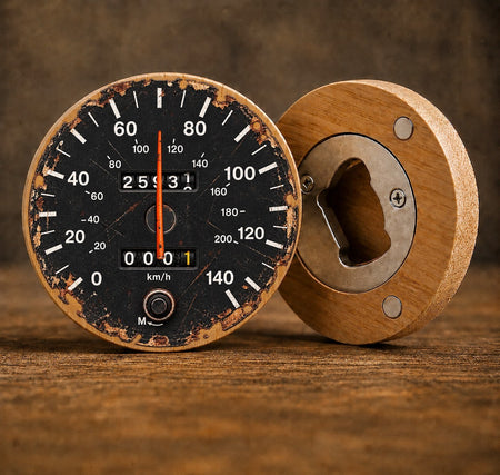70th Birthday Ford Capri 2.8i Inspired Speedometer Bottle Opener Gift