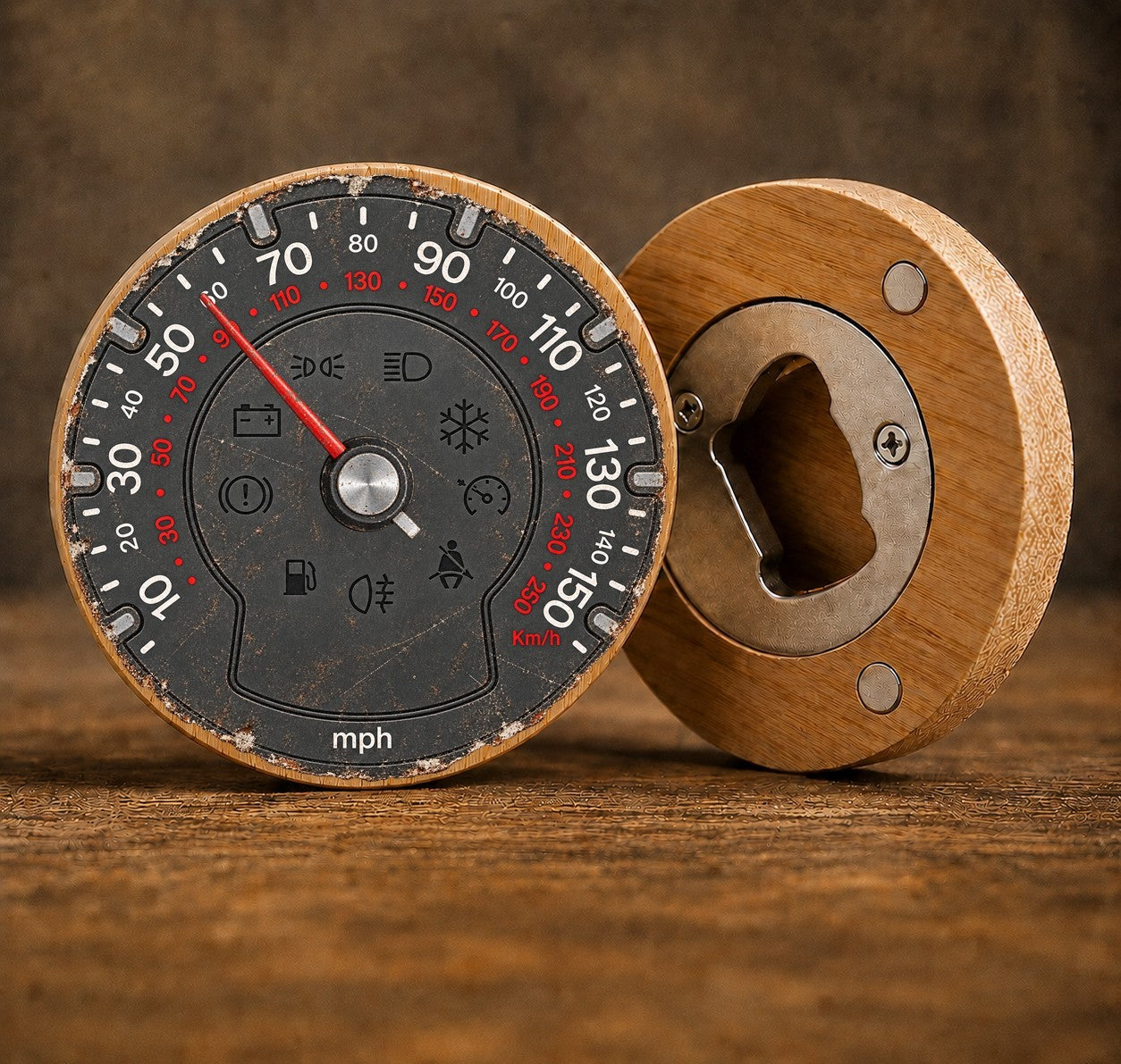60th Birthday Ford Fiesta ST150 FL Inspired Speedometer Bottle Opener Gift