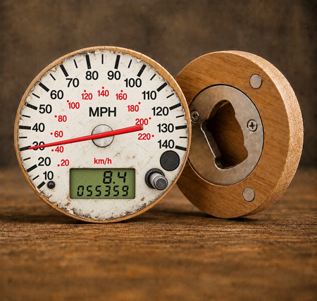 30th Birthday Ford Puma Inspired Speedometer Bottle Opener Gift