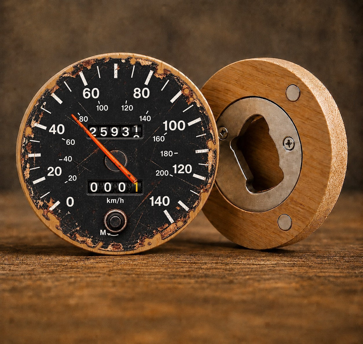 50th Birthday Ford Capri 2.8i Inspired Speedometer Bottle Opener Gift
