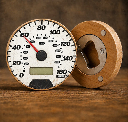 Subaru Impreza Turbo Inspired Speedometer Bottle Opener & Gift Bag
