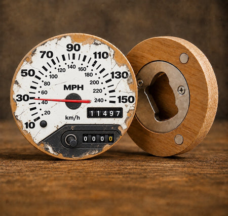 30th Birthday Ford Fiesta RS Turbo Inspired Speedometer Bottle Opener Gift