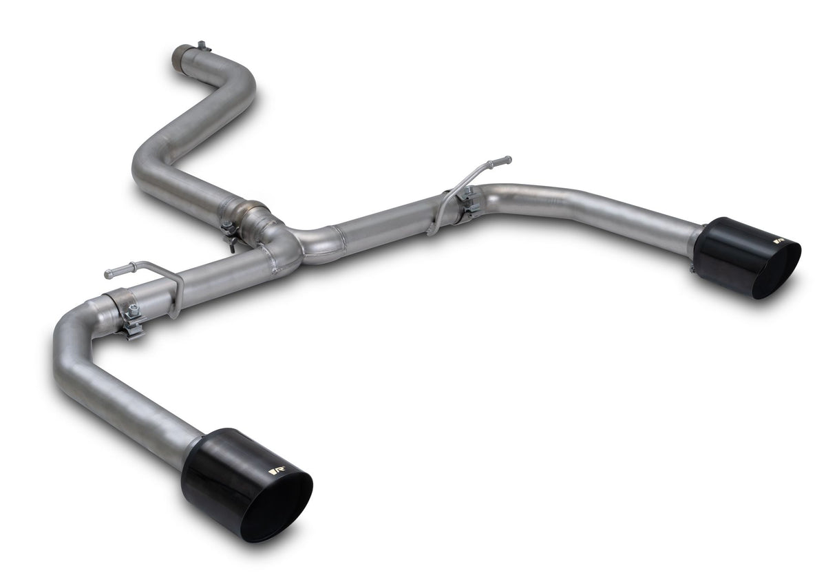 REMUS RACING axle-back-system for Ford Focus MK4 2x 115mm Chrome Engraved Tips for Ford Focus