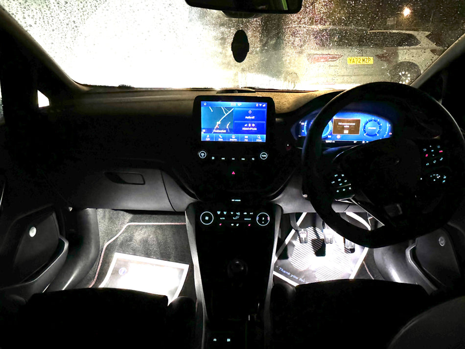 MK4 / 4.5 Ford Focus - Ultra Bright OEM Style Footwell Light Unit Upgrade