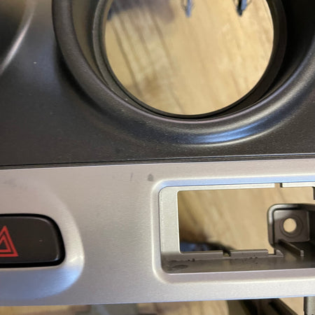 USED Ford Fiesta Centre Consol Gloss Black and Silver - Retro Fast Fords