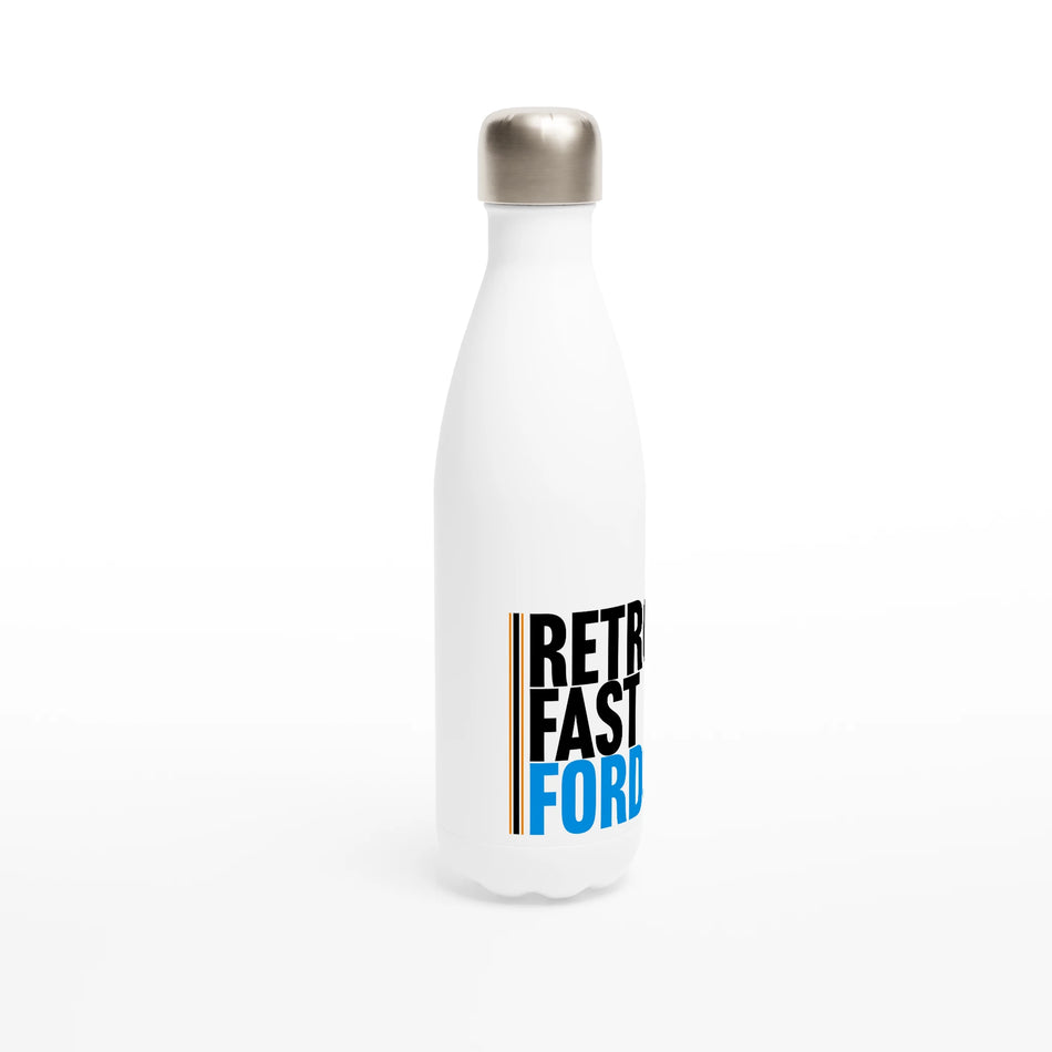 Retro Fast Fords 17oz Stainless Steel Water Bottle