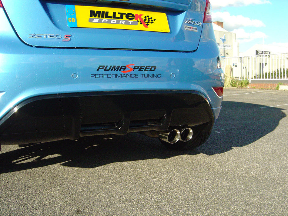 Milltek Sport - Cat Back Exhaust - MK7 Fiesta 1.6 Ti-VCT & Zetec S