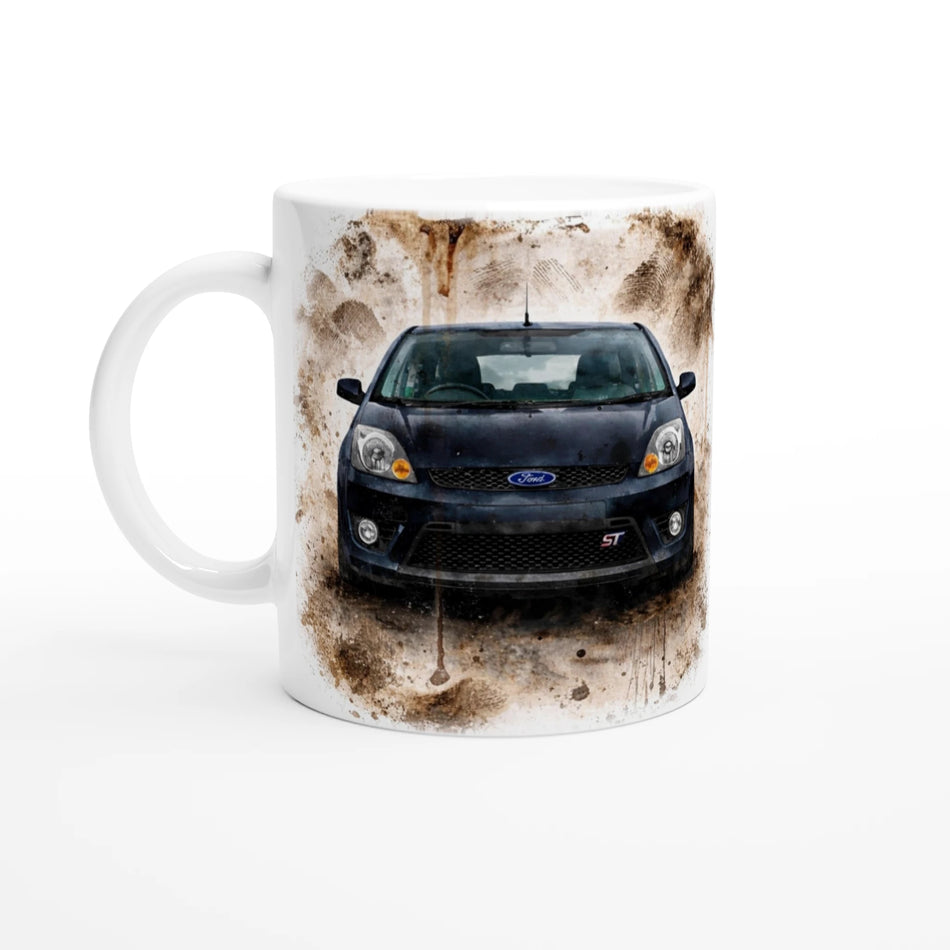 No1 Dad Black ST150 11oz Ceramic Mug