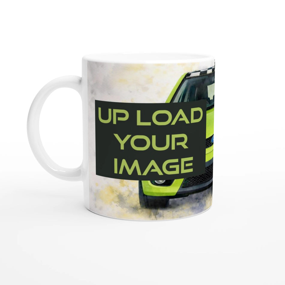 Personalised White 11oz Ceramic Mug