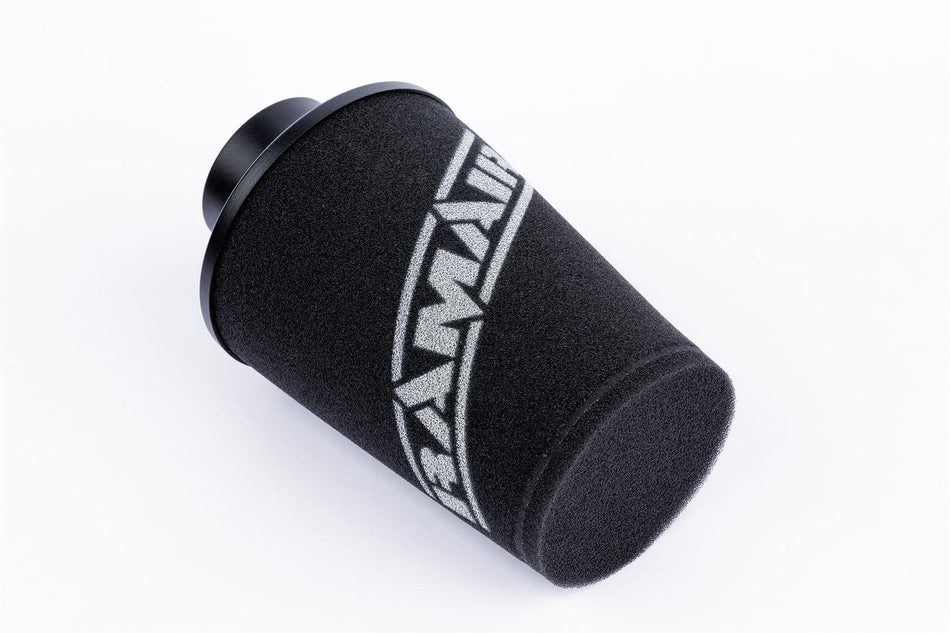 RamAir Universal Foam Cone Filter With Metal Base - 80MM INLET