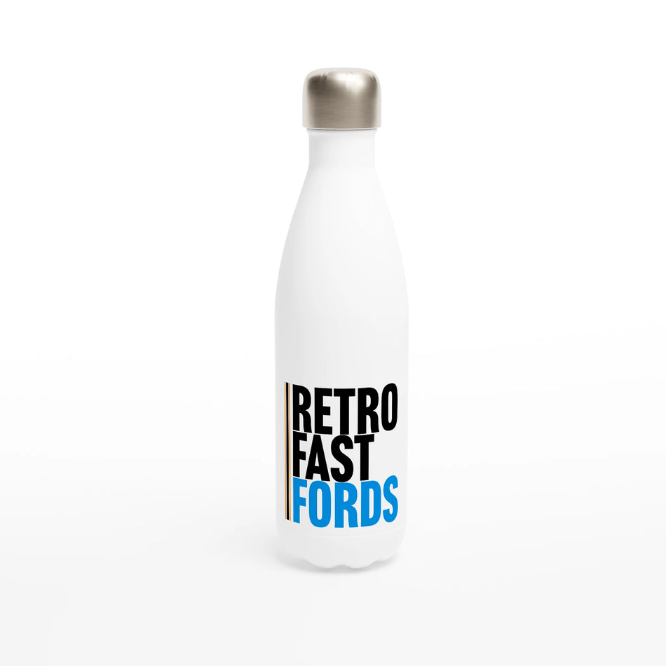 Retro Fast Fords 17oz Stainless Steel Water Bottle