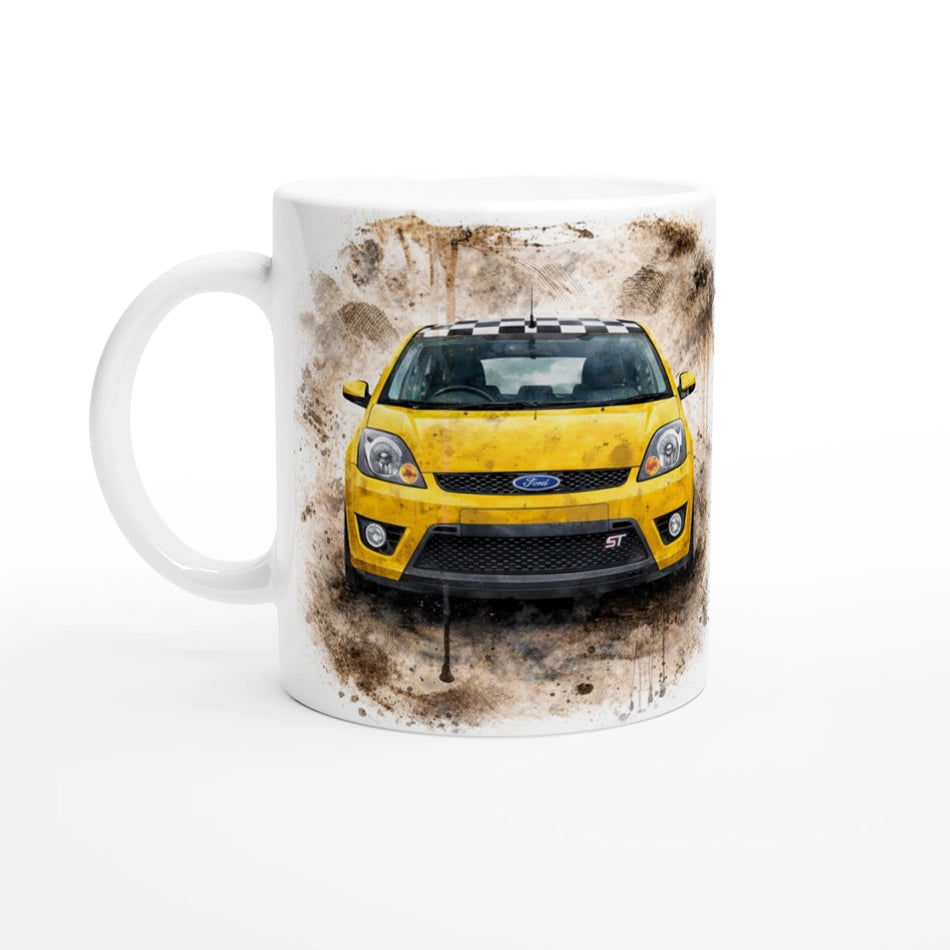 No1 Dad Yellow  Anniversary Edition 11oz Ceramic Mug