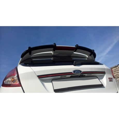 Maxton Design - ROOF SPOILER EXTENSION FORD FIESTA MK7 - PRIMER PAINTED