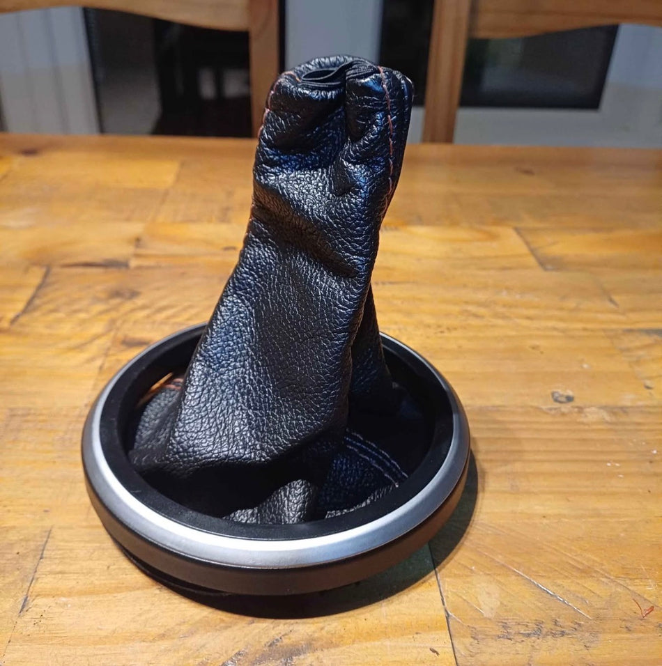 Ford Fiesta mk6 leather Gear gaiter & surround ST150 Zetec S 1.25 1.4 1.6 16v TDCI 2002-2008