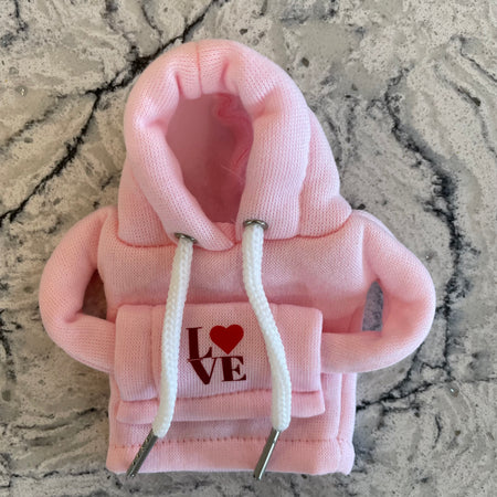 Love Pink Novelty Gear Stick Hoodie - Retro Fast Fords