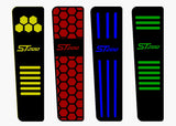 Car Enhancements UK - Dead Pedal (Multiple Designs & Colours) - Ford Fiesta MK7 / 7.5 All Models (2008-2017)